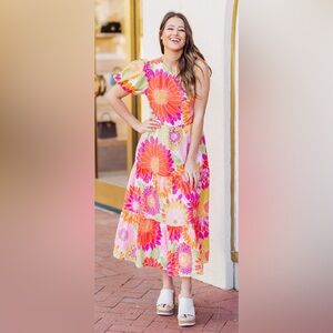 J. Marie One Shoulder Dress